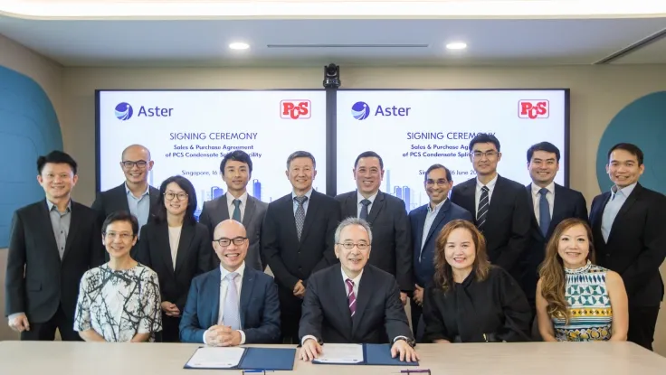 Aster announces strategic acquisition of condensate splitter assets from PCS Pte Ltd