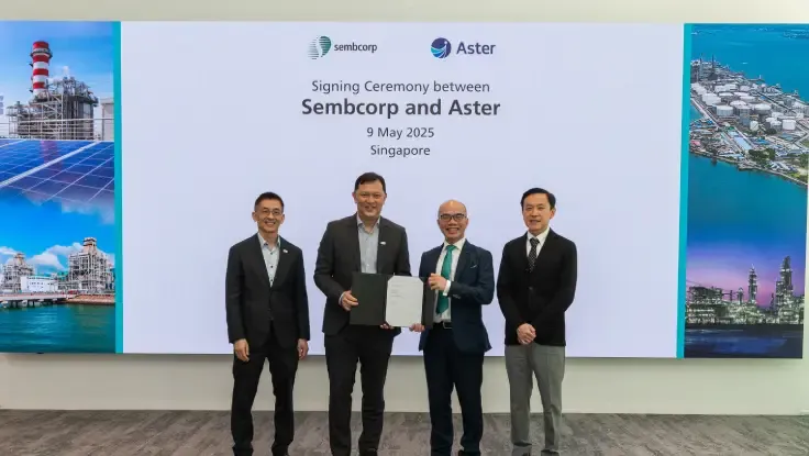 Sembcorp and Aster sign over S$650 million in deals to advance energy and utilities projects in Southeast Asia