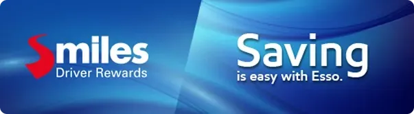 Credit card savings and Bonus Esso Smiles points